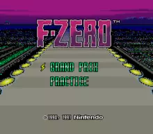 Image n° 4 - screenshots  : F-Zero